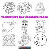 Happy Valentines Day Coloring Pages Free Printable sketch template