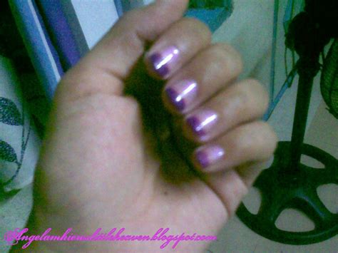 Angelamhiere's Little Heaven: Nail of the Week: Purple Gradient Nails