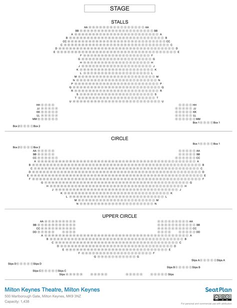 Milton Keynes Theatre Seating Plan & Seat View Photos | SeatPlan