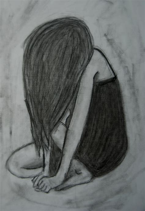 Sad girl by Emiliefish on DeviantArt