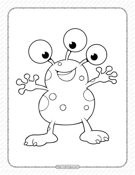 a coloring page with an image of a cartoon character