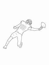 Justin Jefferson coloring page  Free Printable sketch template