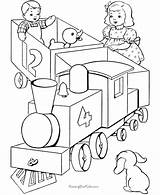 Toy train coloring pages 012 sketch template