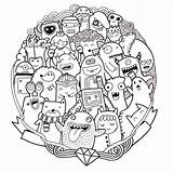 Дудл картинки — Где КартинкиРу sketch template