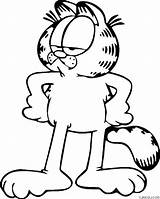 Cool Garfield Coloring Page » Turkau sketch template