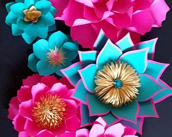 Paper Flower Wall, Paper Flowers, Paper Crafts, Etsy Shop, Cart, Ideas, Shopping, Paper Crafting ...