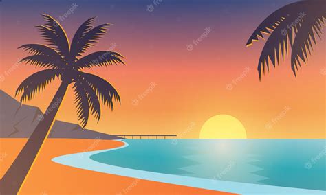 beach clip art sunset | Beach clipart, Sunset, Beach sunset - Clip Art Library