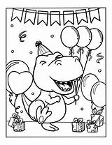 Download Our Printable Dinosaur Happy Birthday Coloring Pages For Free sketch template