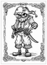 Pirate Coloring Pages  Ahoy Matey Color Your Own Adventure sketch template