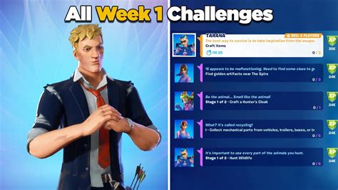 Fortnite All Week 1 Challenges Guide (Fortnite Chapter 2 Season 6) Week 1 Epic & Legendary ...