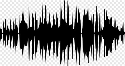 Sound Wave, Sound Wave HD, angle, monochrome, symmetry png | PNGWing