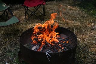 Fire Pit (2) | Now that's some camp fire | titanman2007 | Flickr