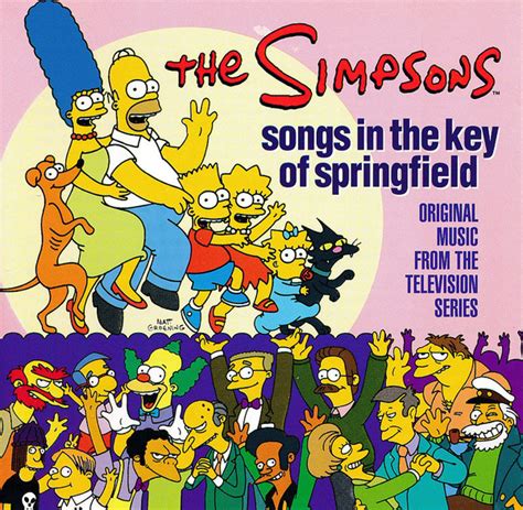 The Simpsons – Songs In The Key Of Springfield (1997, Silver disc, CD) - Discogs