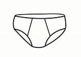 Coloring Page underpants  Free Printables Img 23289 sketch template