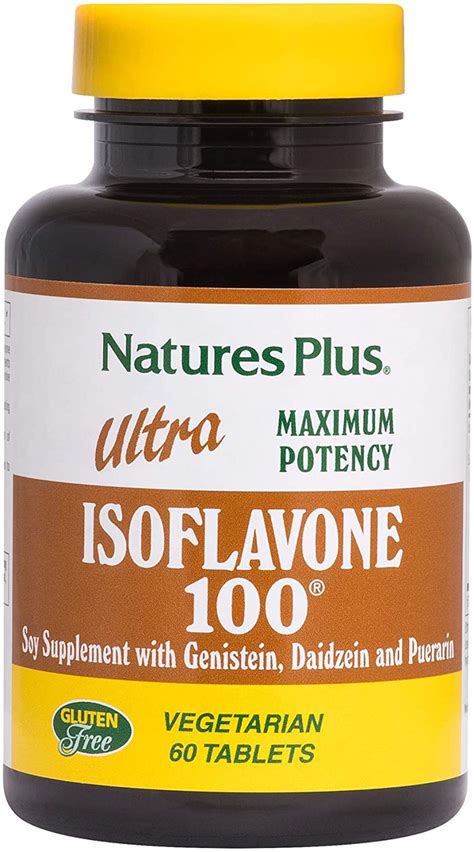 Buy Ultra Isoflavone 100 60 Veggie Tabs Nature's Plus Online, UK Delivery