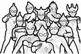 Ultraman Coloring Book Pages Sketch Coloring Page sketch template