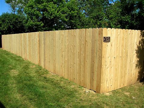 Privacy Wood Classic Fence By Elyria Fence