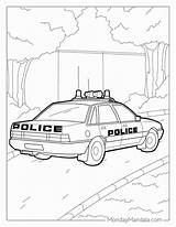 Dodge Police Car Coloring Pages sketch template