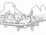 Dusty Crophopper Planes Coloring Page Pages sketch template