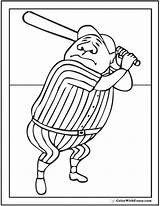Dodgers Baseball Logo Coloring Page Pages sketch template