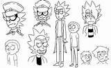 Rick And Morty Coloring Pages  Free Printable For Kids sketch template