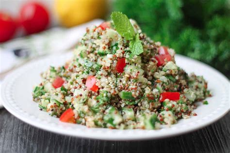 Quinoa Tabbouleh - Vegan, Gluten Free - The Honour System