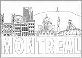 Montréal  Architecture Cities And Houses Coloring Pages For Adults sketch template