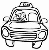 Taxi Coloring Pages  Nation sketch template
