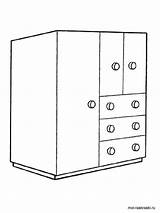 Furniture coloring Pages sketch template