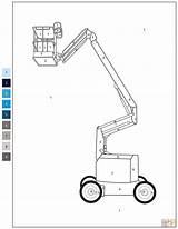 Cherry Picker Color By Number coloring Page  Free Printable Coloring Pages sketch template