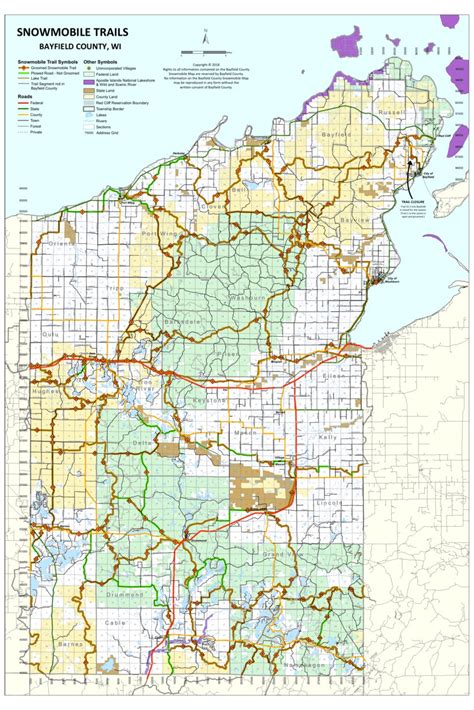 Snowmobile Trails Wisconsin Map – Interactive Map