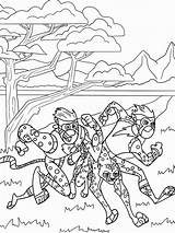 Más De 25 Páginas Para Colorear Wild Kratts En PDF Gratis 🎨🐾  sketch template