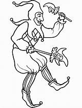Jester People Coloring Pages & coloring Book sketch template