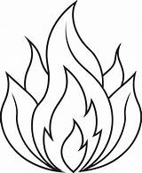 fire flame coloring Pages 52960321 Vector Art At Vecteezy sketch template