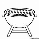 Barbecue Grills Coloring Pages sketch template