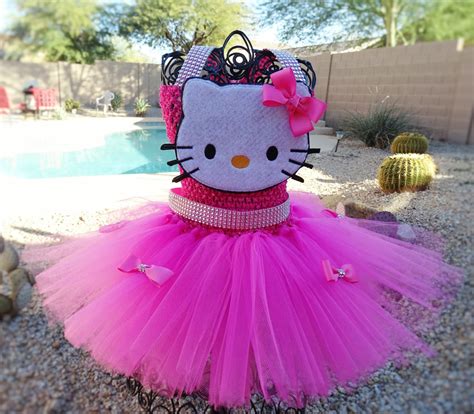 Glam Hello Kitty Inspired tutu dress