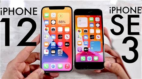 iPhone SE 3 Vs iPhone 12! (Quick Comparison) - YouTube