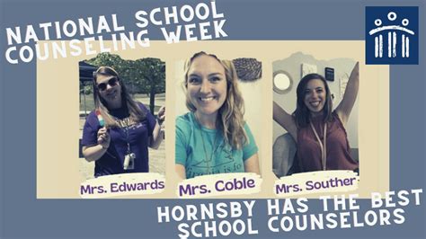 Lois Hornsby Middle on Twitter: "It's National School Counseling Week ...