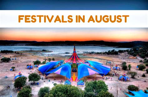 The Top 10 Festivals This August - Sherpa Land