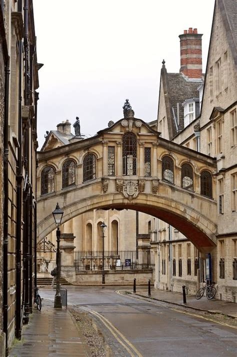 Oxford, England - Hertford College: "Bridge of Sighs" | Oxford england ...