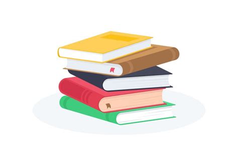 Stack of Books Vector - Frebers