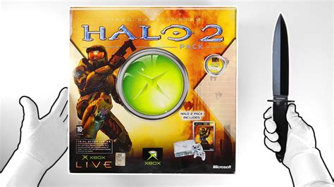 Original Xbox "HALO 2" Console Unboxing (Rare) + Collector's Edition ...