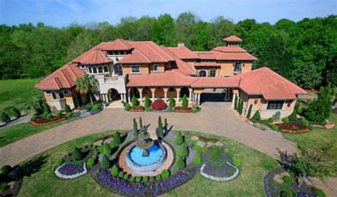 12,000 Square Foot Mediterranean Style Mansion In Charlotte, NC | Homes ...