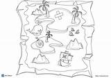 16 Free treasure map coloring Pages  ESL Vault sketch template