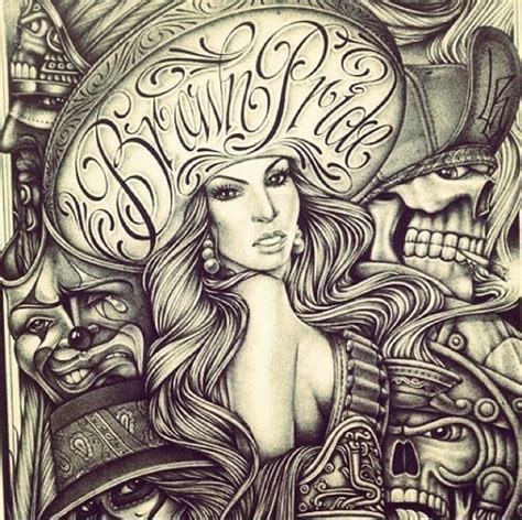 Easy Chicano Art Drawings - Drawing.rjuuc.edu.np