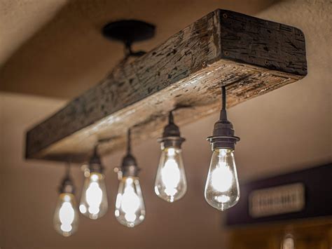 Rustic Farmhouse Lighting Fixture | Etsy
