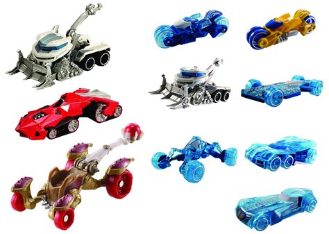 APR111713 - HOT WHEELS BATTLE FORCE 5 FUSED CAR ASST - Previews World