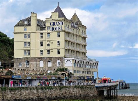 "The Grand Hotel, Llandudno, Wales" by Lesliebc | Redbubble