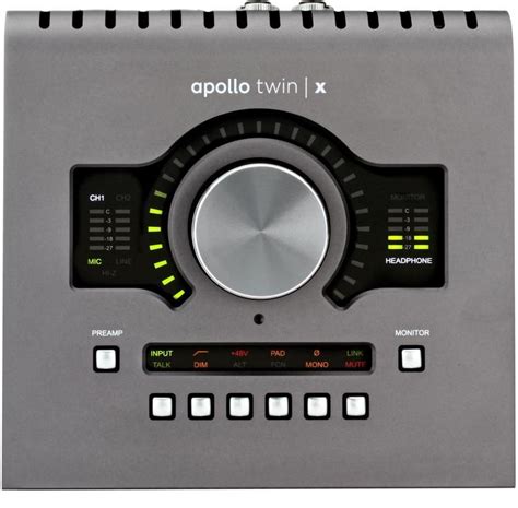 Universal Audio Apollo Twin X DUO 10x6 Thunderbolt Audio Interface with ...