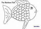 Rainbow Trout Coloring Pages sketch template